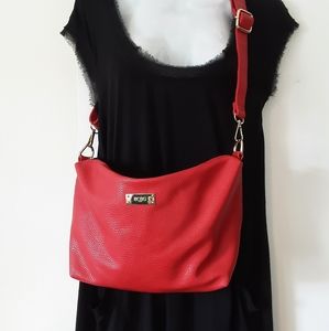 Red Hot BCBG Crossbody/Shoulder Bag